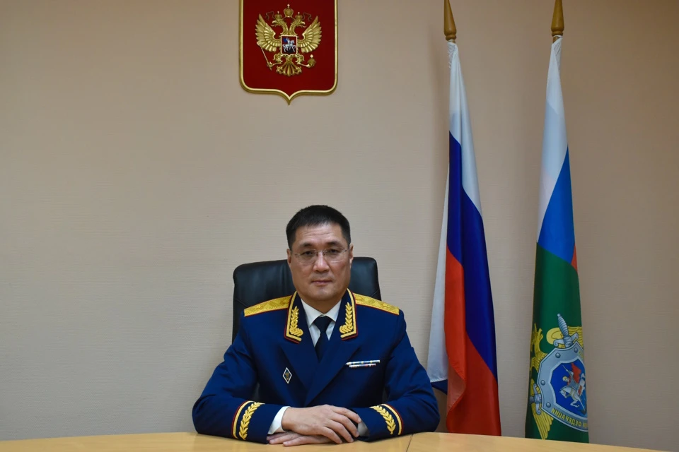 Руководитель Следственного управления следкома России по Сахалинской области Бэликто Базаров. Фото: СКР Сахалина.