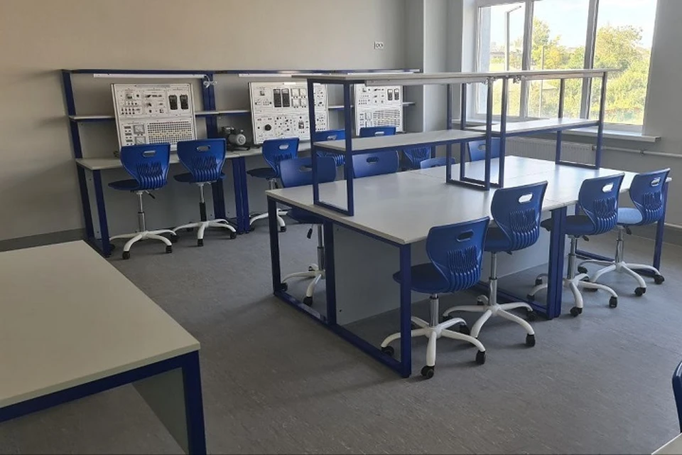 Мариупольский колледж получил новое оборудование на 102 миллиона рублей. Фото: ТГ/Толстыкина