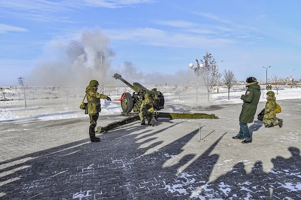 Акция «Полуденный выстрел» прошла в Хабаровске в честь Дня Героев Отечества