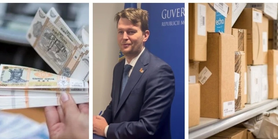 Адриан Гаврилицэ считает, что налогами надо обложить народ, который покупает товар на Temu и других сайтах, а не сверхприбыли молдавских банков. Фото: Коллаж "КП"