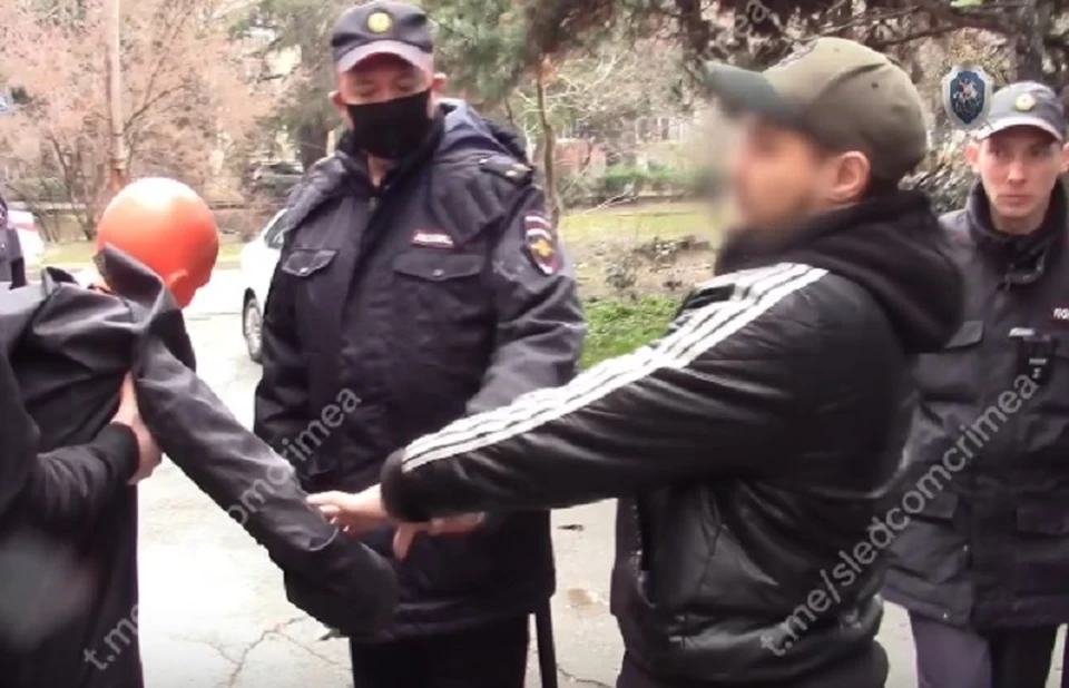 Мужчина признался в содеянном. Кадр из видео/Следом Крыма и Севастополя