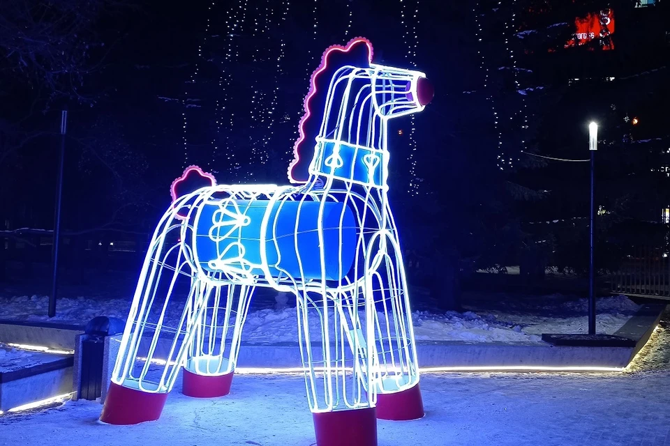 Новогодние места 2025-2026 в Иркутске уже появились