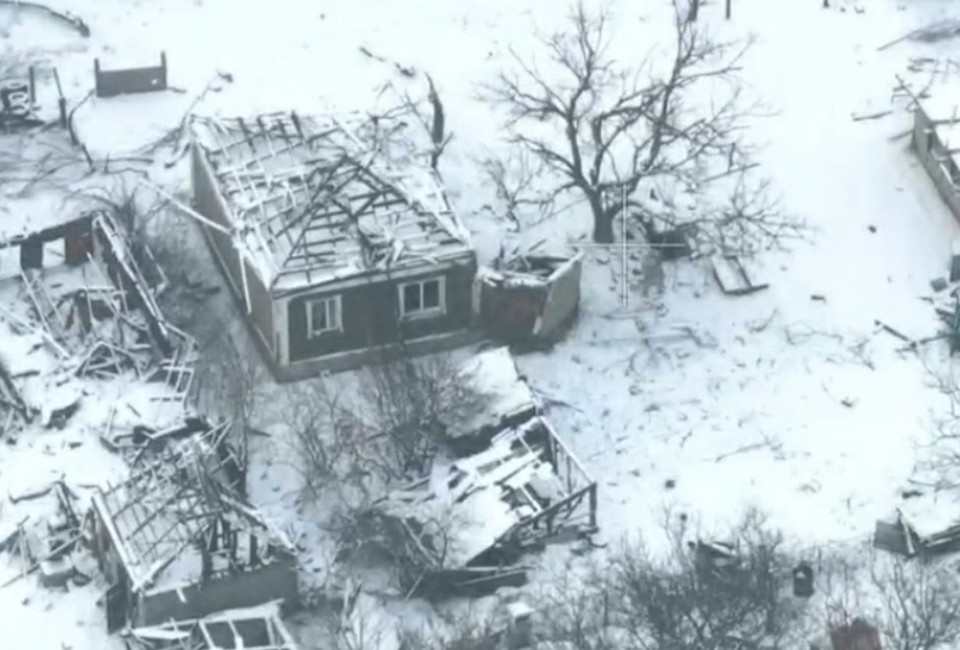 В Торецкое наши штурмовики зашли вместе с метелью