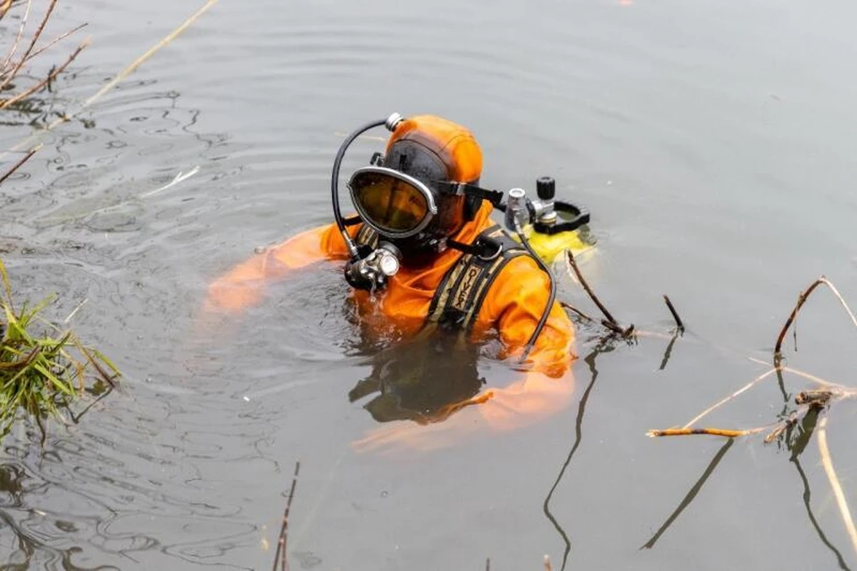 В реке Ранова из воды подняли тело женщины. Фото: ГУ МЧС России по Рязанской области.