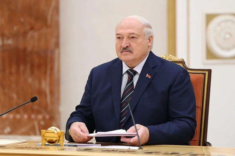 Лукашенко во Дворце Независимости проводит совещание на непубличную тему. Снимок носит иллюстративный характер. Фото: president.gov.by