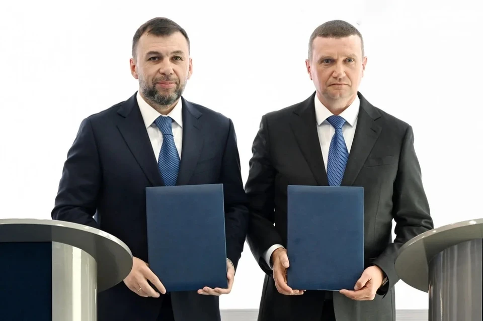 Делегация ДНР во главе с Денисом Пушилиным представила инвестиционный потенциал Республики на экономическом форуме в Казани. Фото: МАХ/Пушилин
