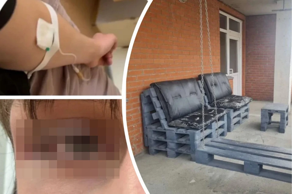 Мужчина избил подростков из-за скрипа качелей. Фото: Предоставлено Елизаветой