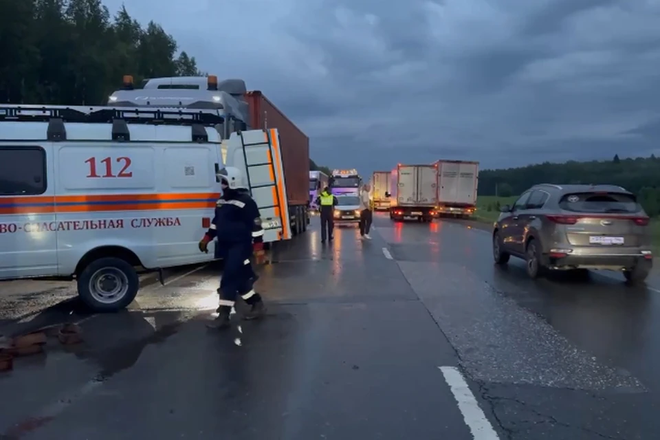 В ДТП погибли четыре человека. Фото: скриншот видео Госавтоинспекции Прикамья