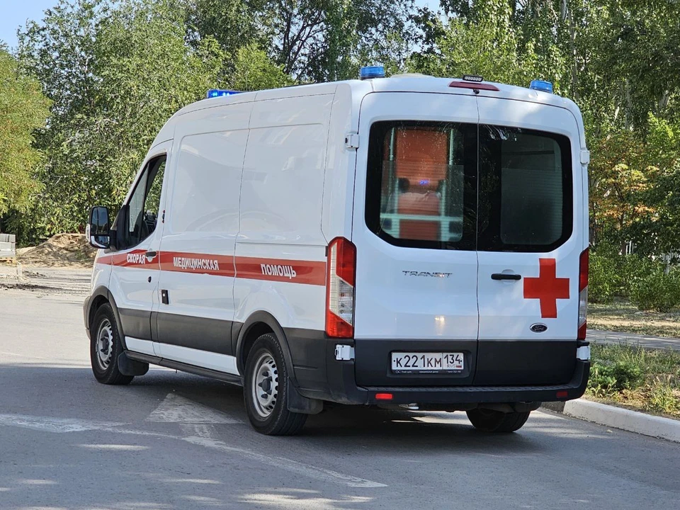 Пострадавший ребенок попал в больницу.