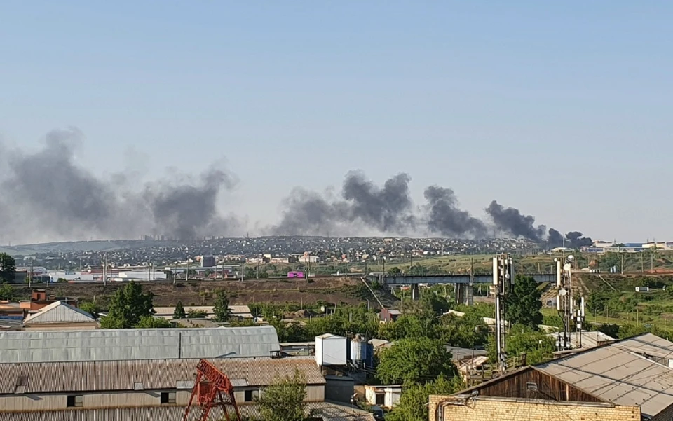 На улице Брянская потушили пожар