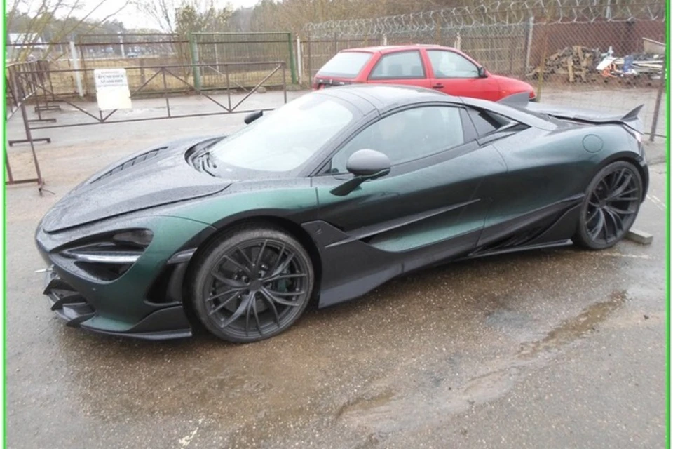 В Беларуси конфискованный автомобиль McLaren никак не могут продать. Фото: konfiskat.by