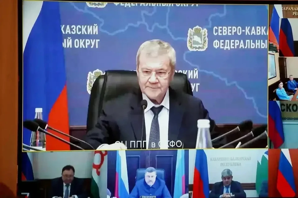 Юрий Чайка провёл заседание межведомственной рабочей группы по противодействию нарушениям в сфере ЖКХ. Фото: соцсети губернатора Ставропольского края.