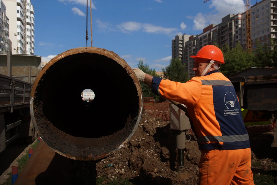 За лето в городе реконструируют примерно 14 тысяч погонных метров теплотрасс