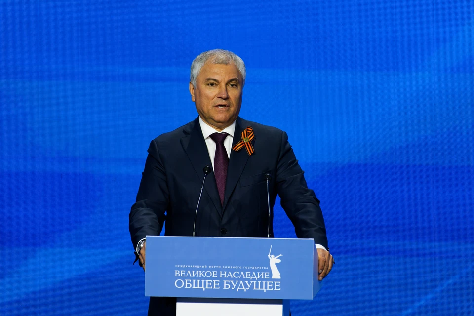 Председатель Госдумы Вячеслав Володин