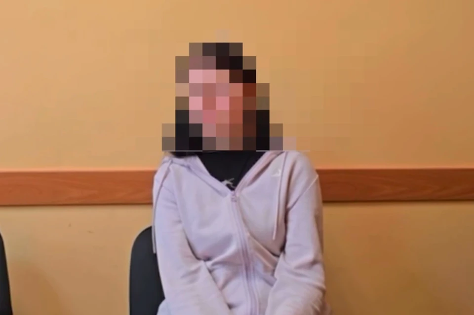 В отношении задержанной возбуждено уголовное дело. Фото: скриншот видео СК Сахалина