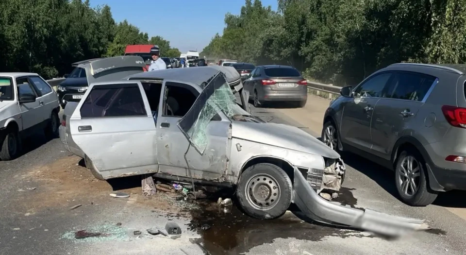 Три человека пострадали в ДТП на спасской трассе под Рязанью.