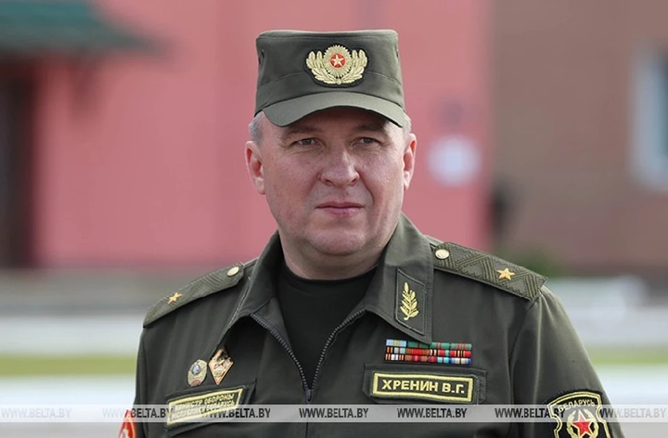 Хренин заявил, что Беларусь намерена не втягиваться в конфликт и обеспечивать безопасность граждан. Фото: БелТА.