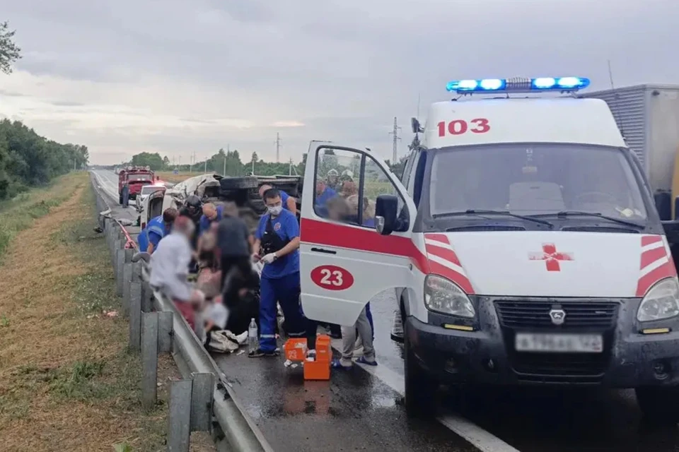 Место происшествия. Фото: Станция скорой медицинской помощи Бийска