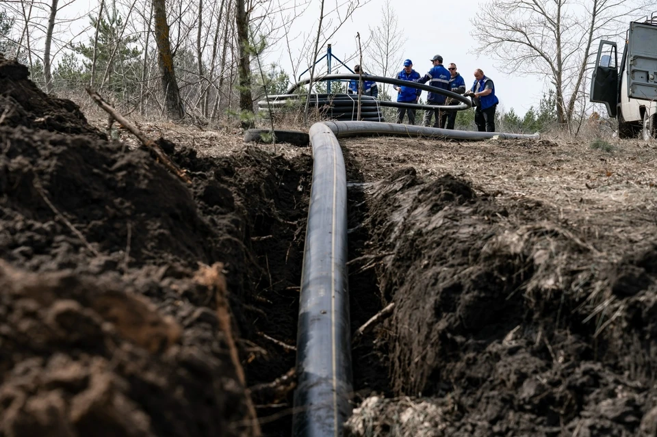 ЧП произошло во время несогласованных земляных работ. Фото: vk.com/gazprom_izhevskk
