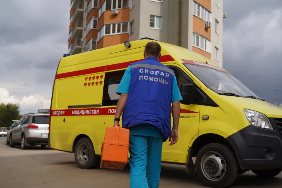 Внука погибшей женщины доставили в больницу Фото: Светлана МАКОВЕЕВА