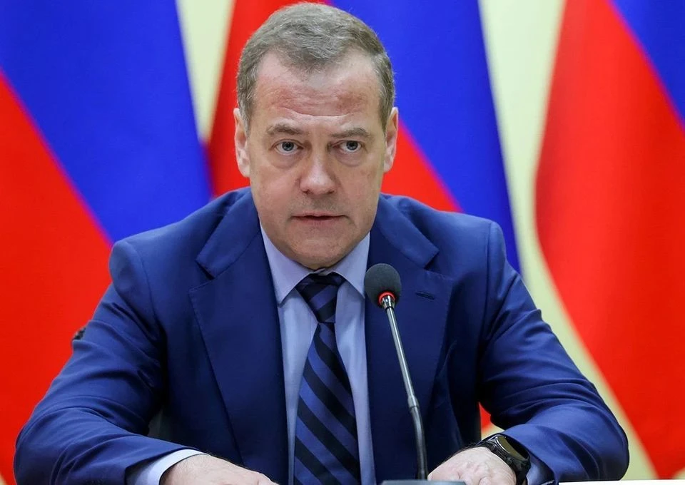 Зампред Совбеза РФ Медведев провел встречу с руководством Ирана. Фото: Екатерина ШТУКИНА/POOL/ТАСС