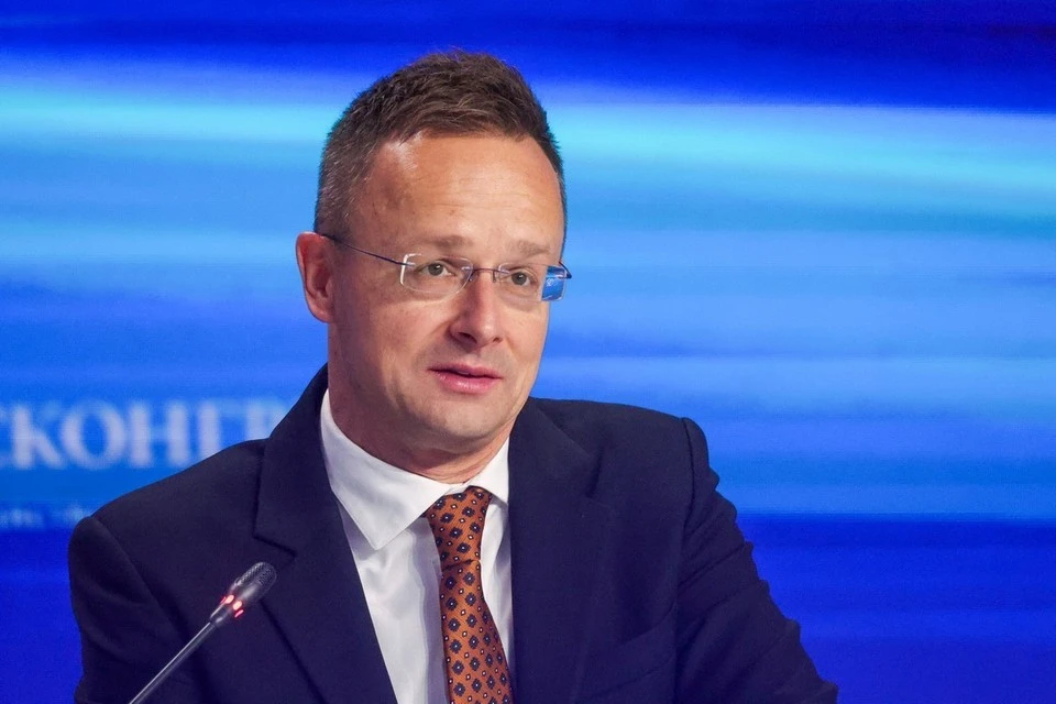 Петер Сийярто. Фото: Shatokhina Natalia/news.ru/Global Look Press