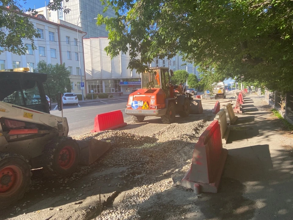 На месяц без проезда: улицу Гастелло в Тюмени закроют до конца августа ради водопровода