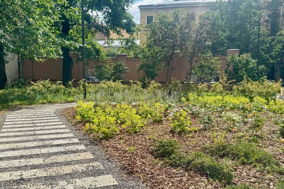 Перед завершением работ по благоустройству прошла приемка объекта. Фото: https://t.me/GATISpb