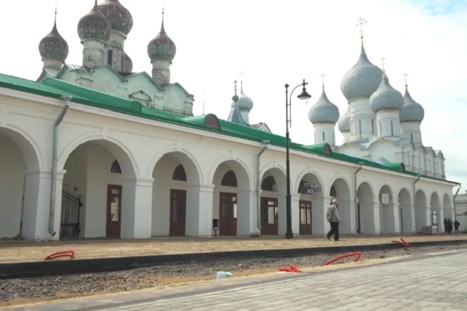 Работы близятся к завершению.