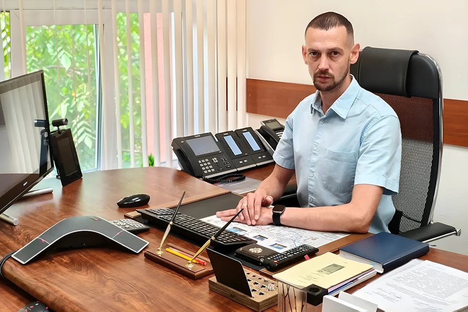 Заместитель начальника Новосибирского регионального центра связи ЗСЖД Сергей Зенков. Фото: Предоставлено Сергеем Зенковым