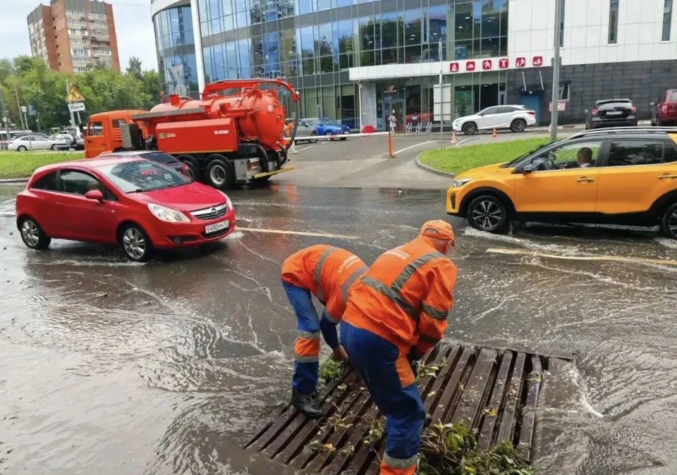 Треть месячной нормы осадков выпала в Нижнем Новгороде за сутки. ФОТО: Администрация Нижнего Новгорода.