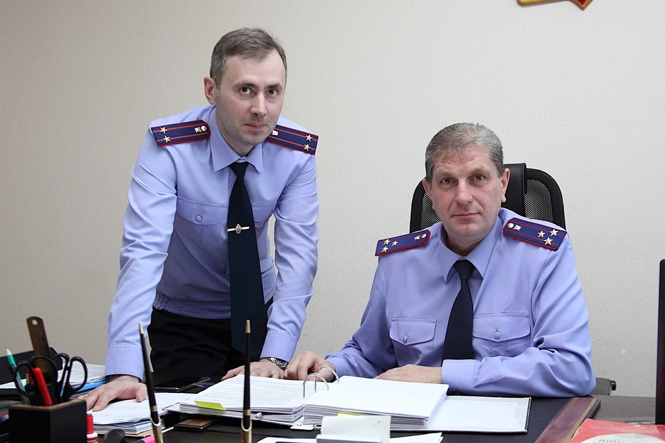 Полковник юстиции Дмитрий Лябогор (на снимке справа) дал эксклюзивное интервью «КП» в День сотрудника органов следствия Российской Федерации. Фото: СУ СКР по Томской области
