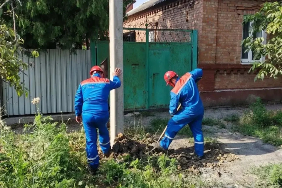 К 29 июля удалось вернуть электроснабжение в дома 170 тысяч ростовчан. Фото: "Донэнерго"