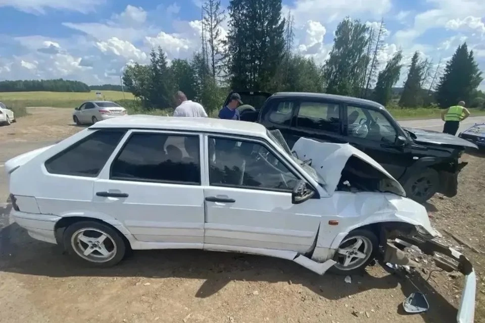 Всех пострадавших доставили в больницу. Фото: Госавтоинспекция Удмуртии