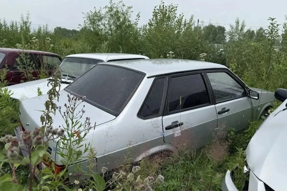 Автомобиль ВАЗ-21099 арестован и помещен на спецстоянку. Фото: прокуратура Томской области