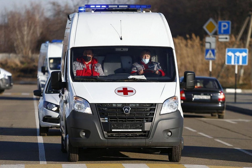 Раненых доставили в больницу