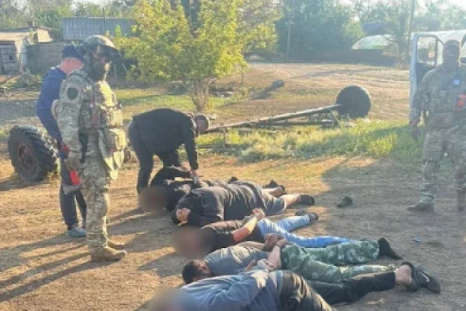 Подозреваемых задержали во время перегрузки скота в Ставропольском крае. Фото: пресс-служба ГУ МВД России по Ростовской области
