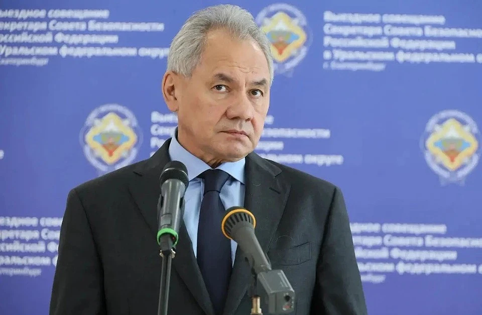 Секретарь Совбеза РФ Сергей Шойгу Фото: пресс-служба Совбеза РФ
