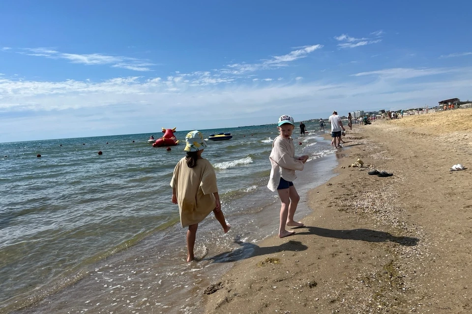 Пляж в Анапе
