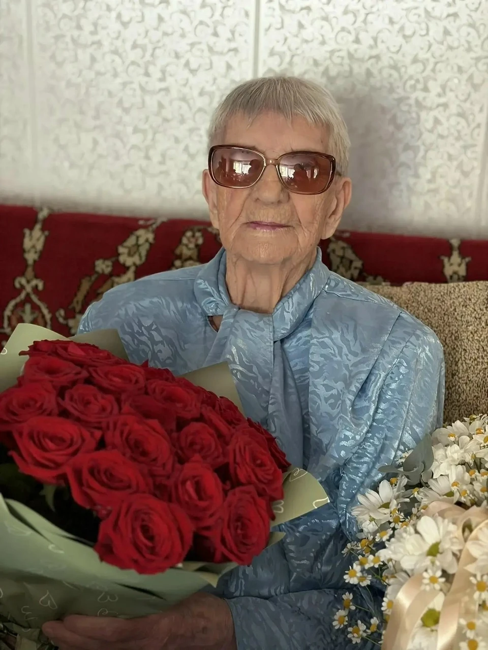 Труженик тыла Екатерина Бородай отметила 100-летний юбилей в Нижнем Новгороде Фото: Администрация Автозаводского района