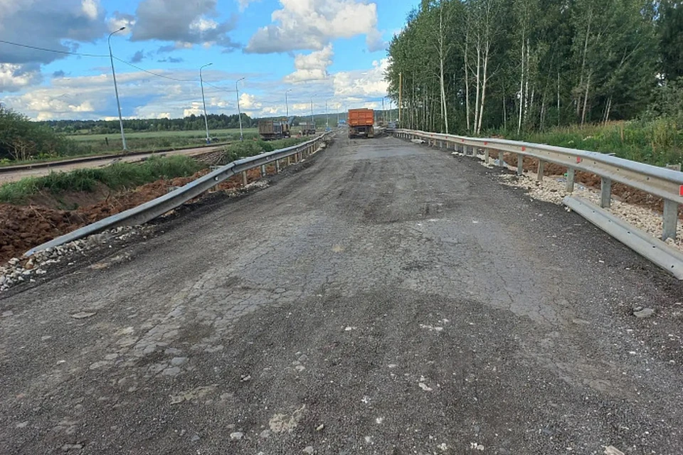Старый мост через Немду начали демонтировать для реконструкции. Фото: пресс-центр Правительства Кировской области.
