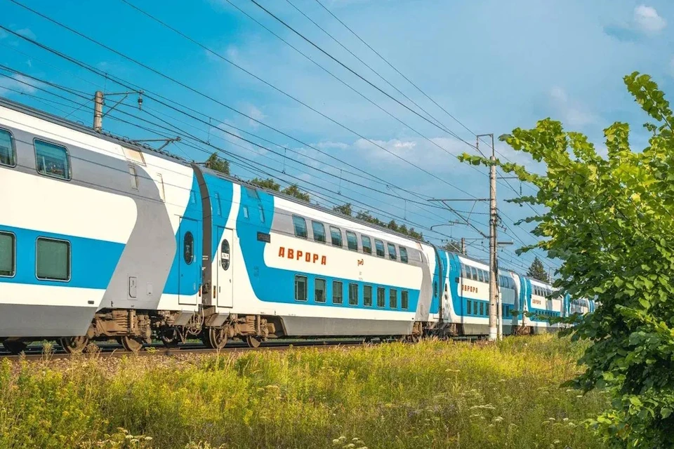 "Авроры" начнут курсировать между Петербургом и Выборгом. Фото: t.me/luchshepoezdom