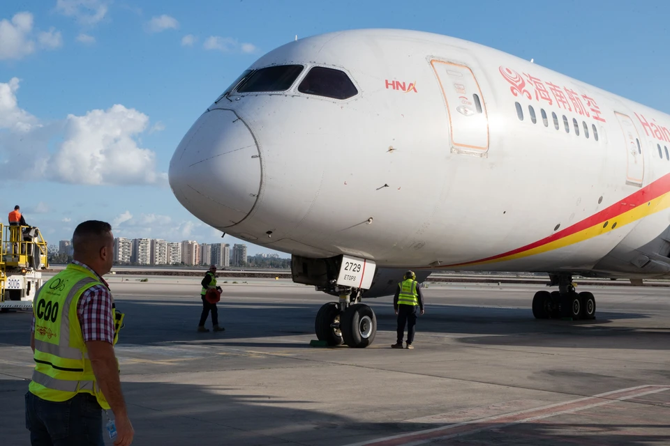 Рейс выполняла авиакомпания Hainan Airlines. Фото: Chen Junqing / XinHua / Global Look Press.
