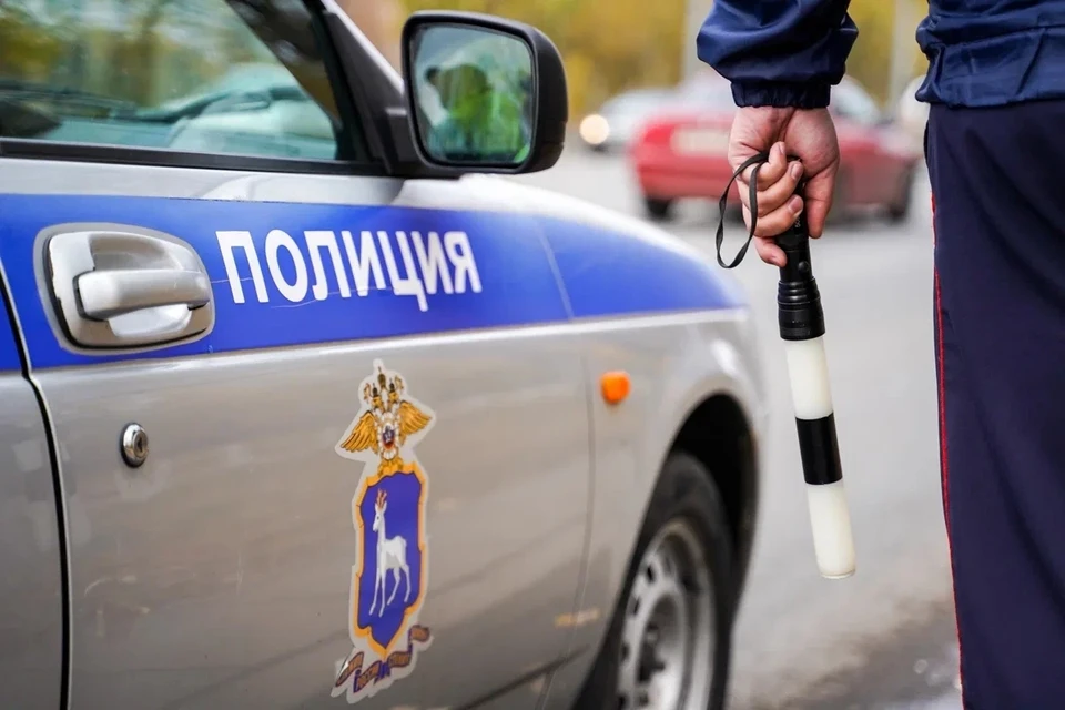 Сотрудники полиции зафиксировали ДТП