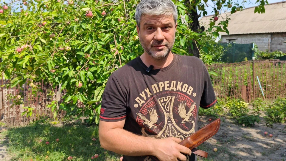 Евгений Думас - кузнец с железным характером.