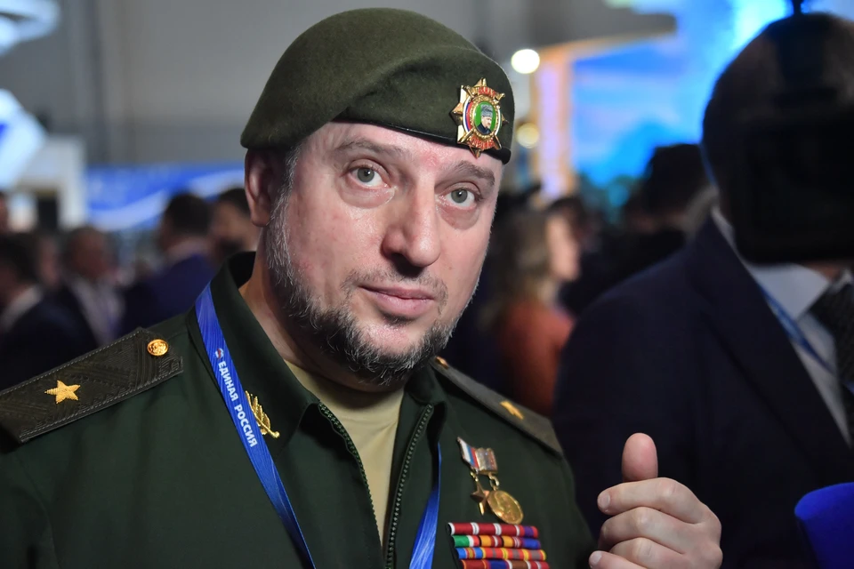 Заместитель начальника Главного военно-политического управления ВС РФ, командир спецназа «Ахмат» генерал-лейтенант Апти Алаудинов