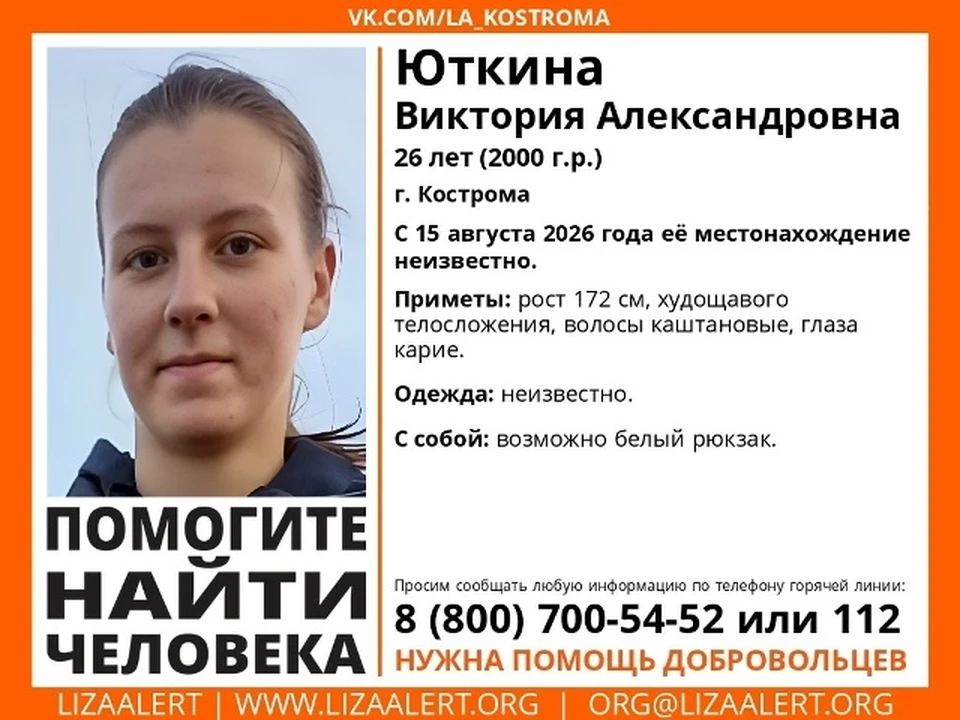 Фото: ДПСО "ЛизаАлерт" Костромской области