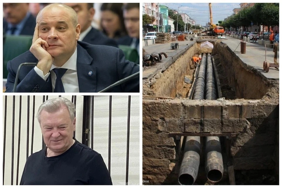 Следствие не нашло криминала при распоряжении субсидиями на теплосети во времена Грекова (сверху) и Арцыбашева (снизу). Фото: Совет Федерации, КП-Рязань, Администрация Рязани.