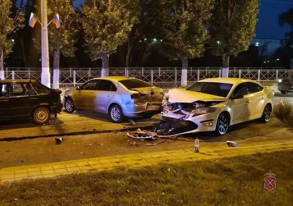 Массовое ДТП.