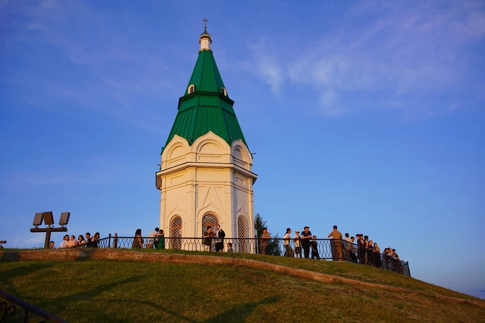 Сроки сдачи лестницы к часовне Параскевы Пятницы в Красноярске сдвинули